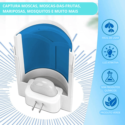 Armadilha de insetos com luz noturna