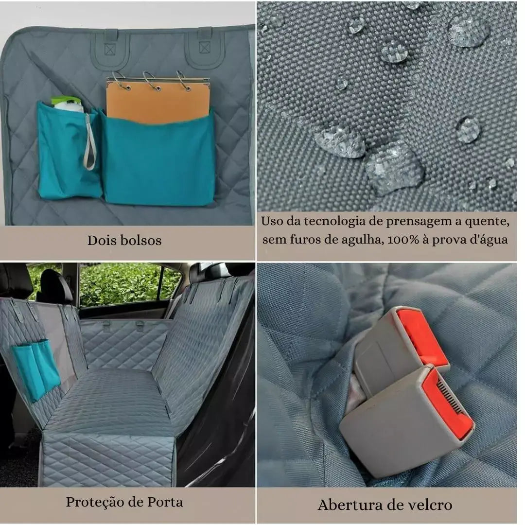 Capa De Banco Impermeável Para Transporte De Cachorro