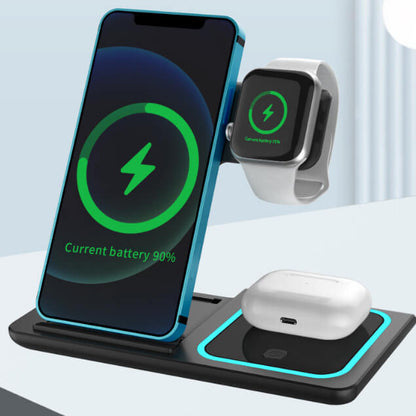 Carregador sem fio 3 em 1 - SmartMax