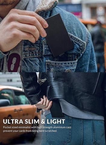 Carteira Anti Furto "Smart Lock"