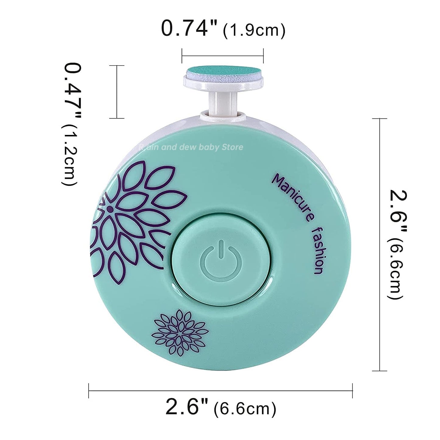 Aparador de unha para bebês